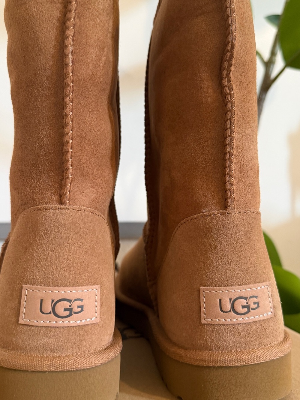 UGG Classic Short Boot in Chestnut Suede